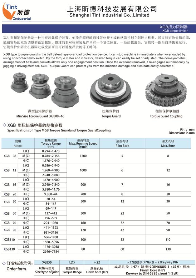 TGB扭力限制器