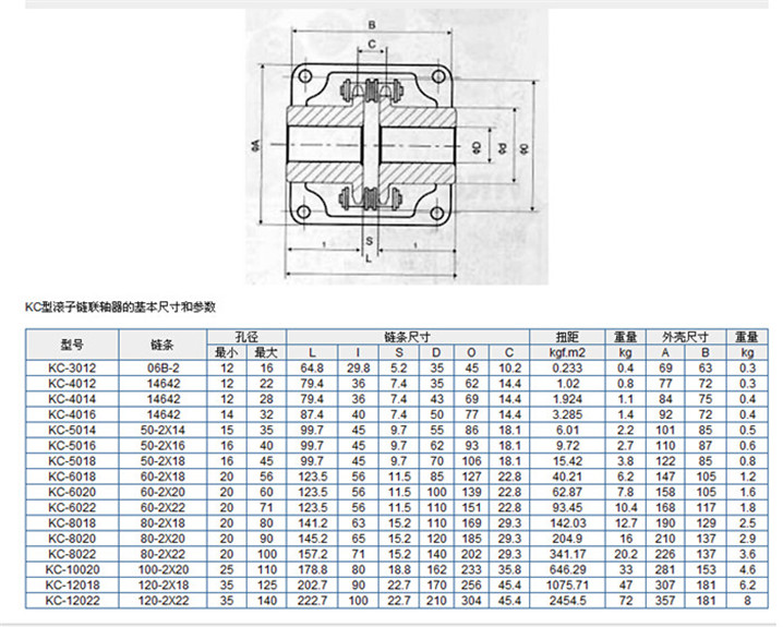 链条联轴器